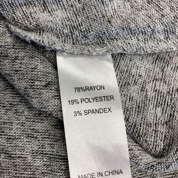 FORTUNE + IVY, Women’s Regina Hacci Knit Dress Sz‎ L, Heather Gray, Long Sleeves - Picture 10 of 12